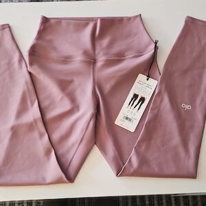 ALO Yoga Woodrose High-Waist Leggings Size S